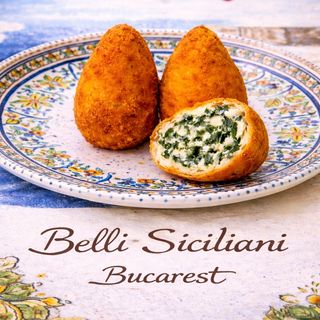 Arancino ricotta e spinaci