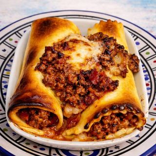 Cannelloni di ragu al forno