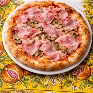 Pizza Cotto e Funghi